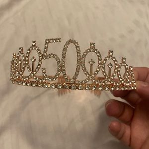 50th birthday Crown